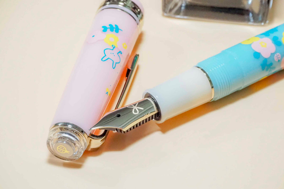 ancora mizutama限定セット F 細字 万年筆ohanabatake ほぼ未使用品 