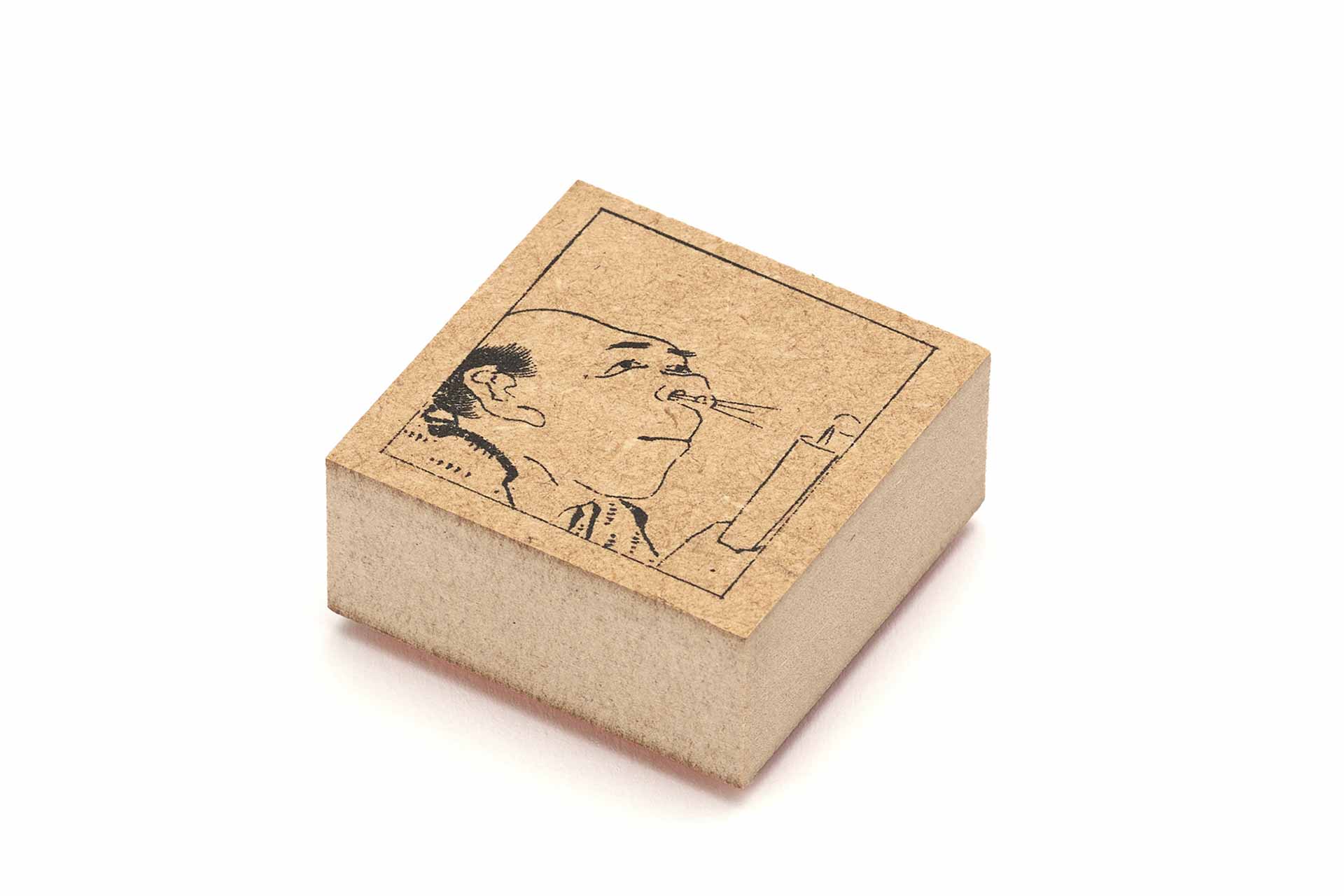 Hokusai Hyakumen Show (Hundred Faces) Rubber Stamp Set