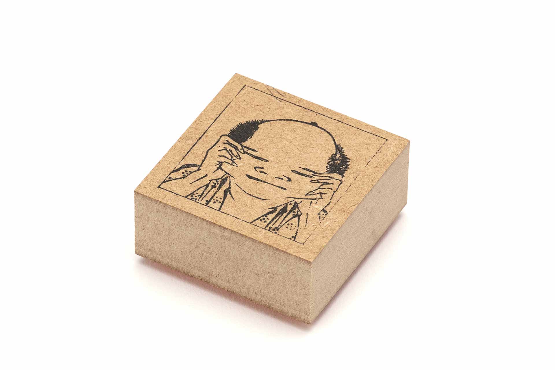 Hokusai Hyakumen Show (Hundred Faces) Rubber Stamp Set
