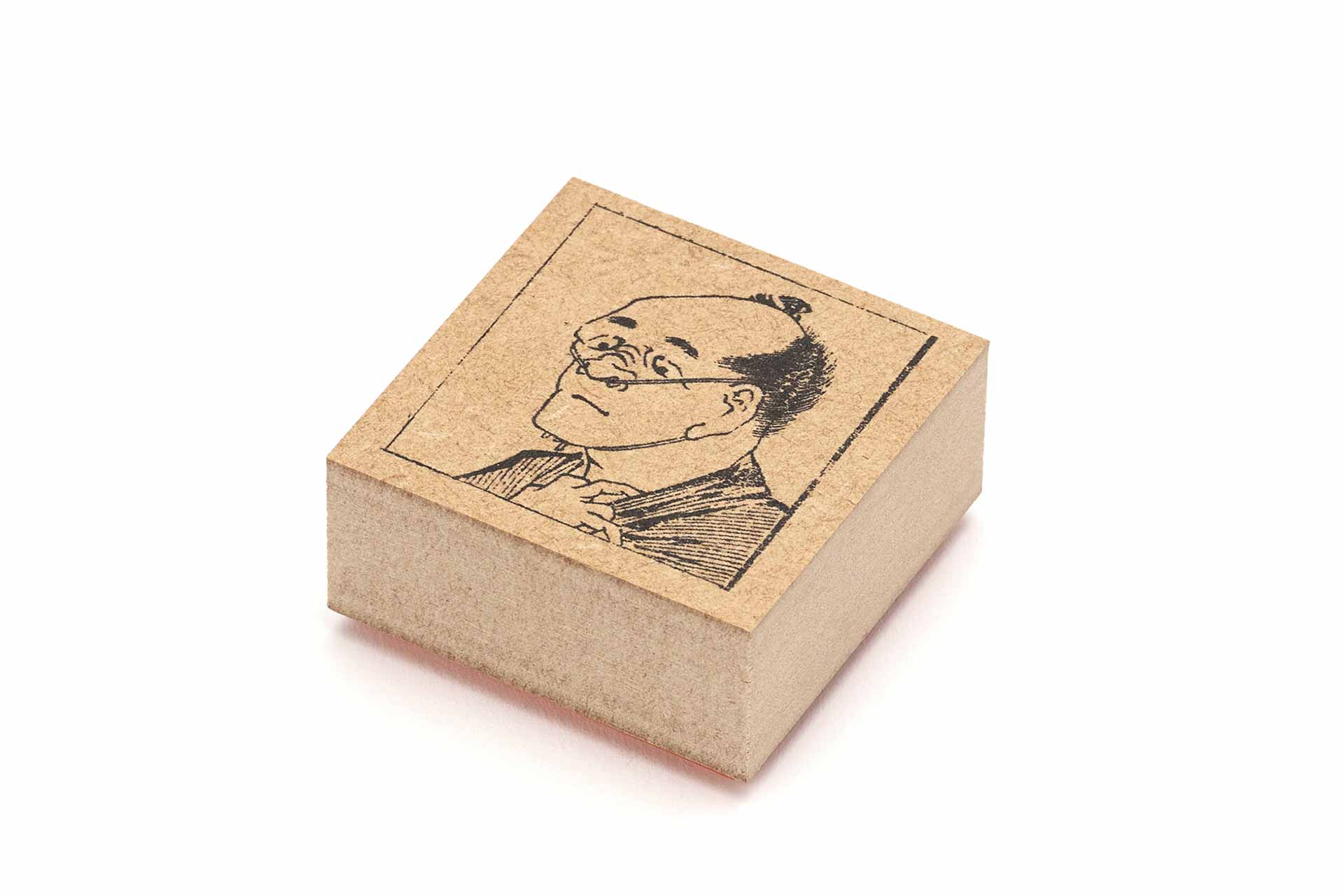 Hokusai Hyakumen Show (Hundred Faces) Rubber Stamp Set